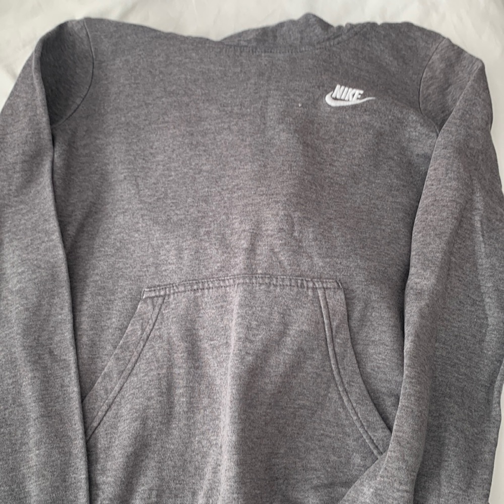 Grey  Nike hoodie
